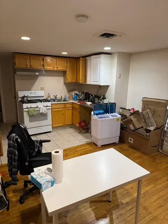 a view of a workspace with furniture