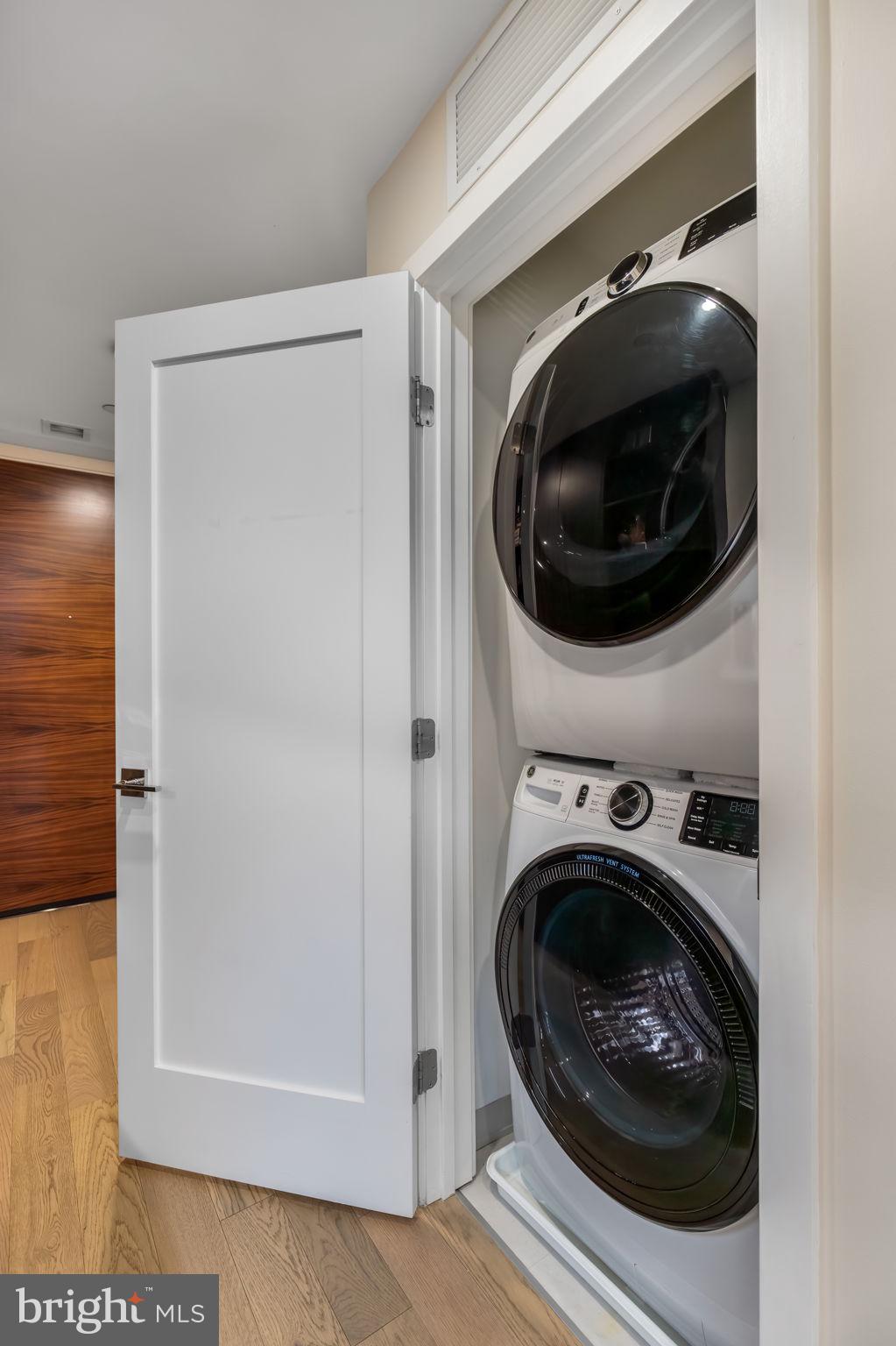 37 L Street Southeast, Unit 803 Washington, DC 20003 - Photo 22 of 46 In unit washer and dryer!