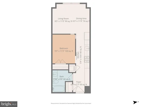 $425,000 | 37 L Street Southeast, Unit 803, Washington, DC 20003