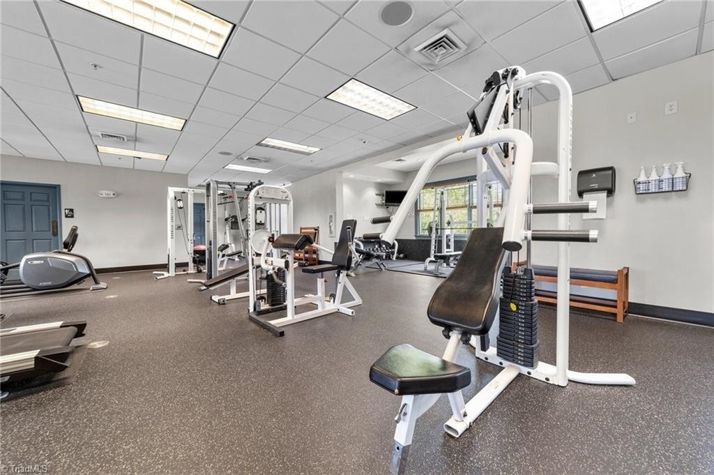 2178 Campbell Loop Burlington, NC 27215 - Photo 27 of 30 a room with gym equipment
