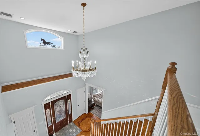 a view of a bedroom with windows