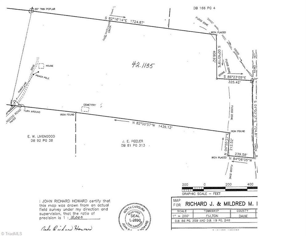 470 Livengood Road Advance, NC 27006 - Photo 2 of 21 Survey of Property