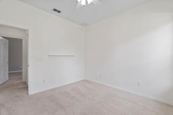 an empty room with a empty space