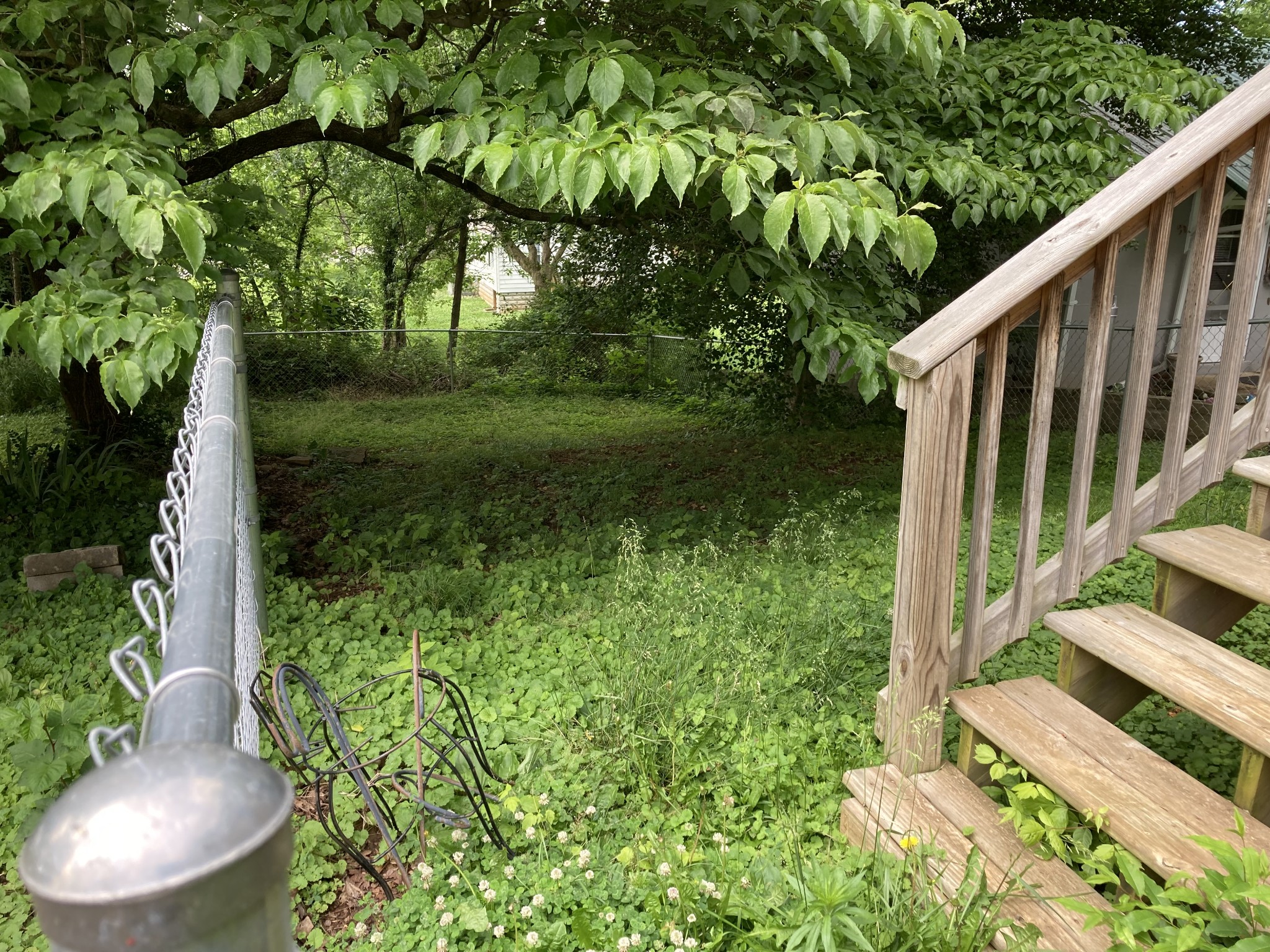 609 Crestview Drive Springfield, TN 37172 - Photo 11 of 51 a view of yard from deck having patio