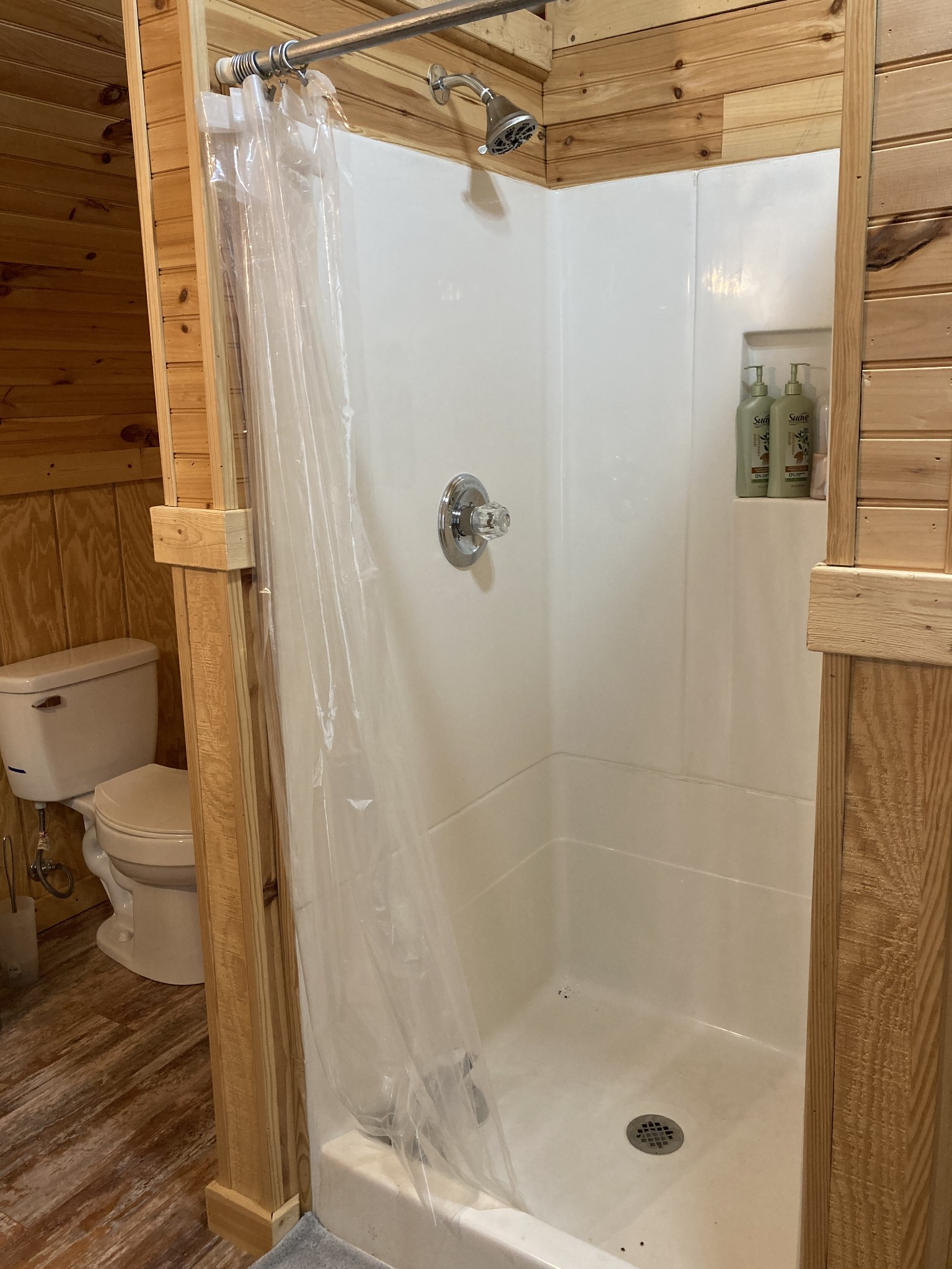 609 Crestview Drive Springfield, TN 37172 - Photo 50 of 51 a bathroom with a shower and a toilet