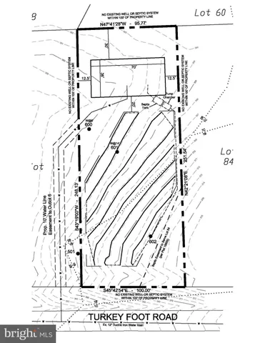 a black and white photo of a painting