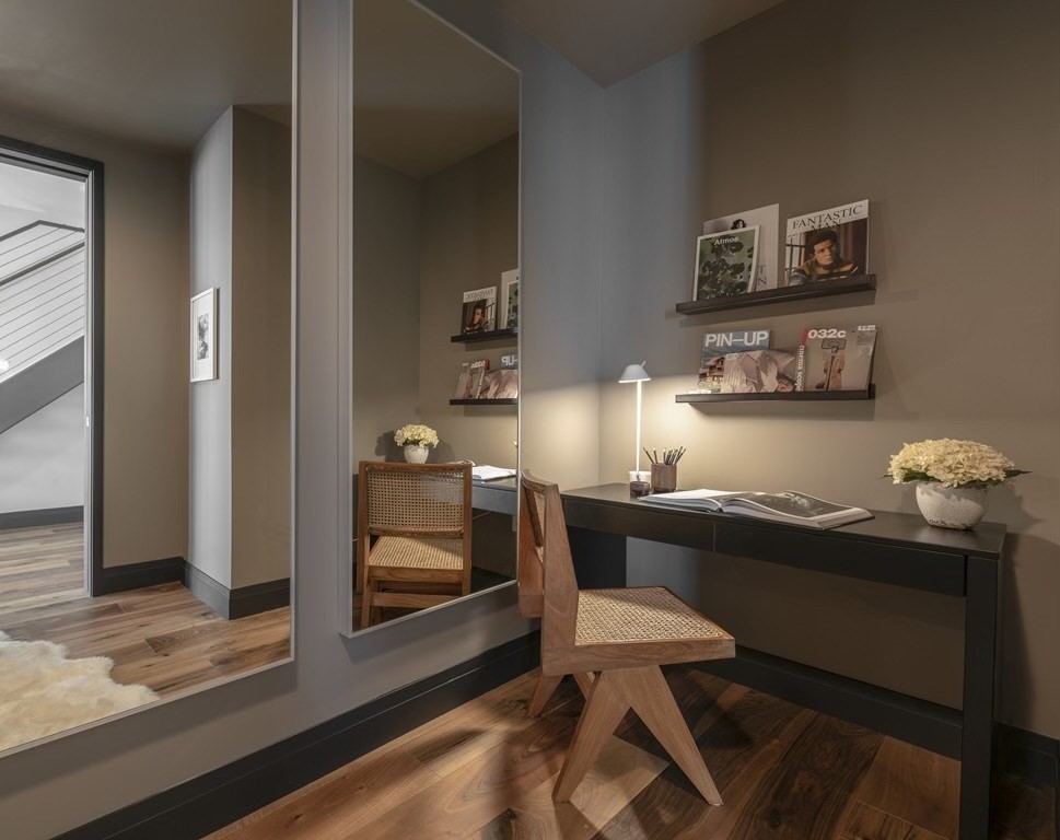 300 Pier 4 Blvd., Unit PHM Boston, MA 02210 - Photo 18 of 34 a dining room with furniture and window