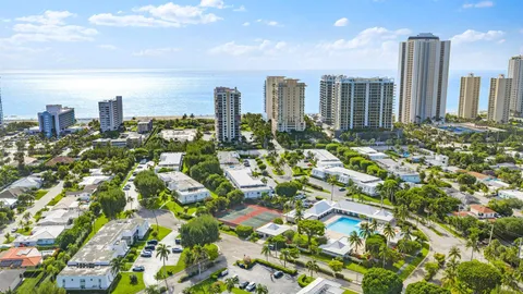 a view of a city with lake