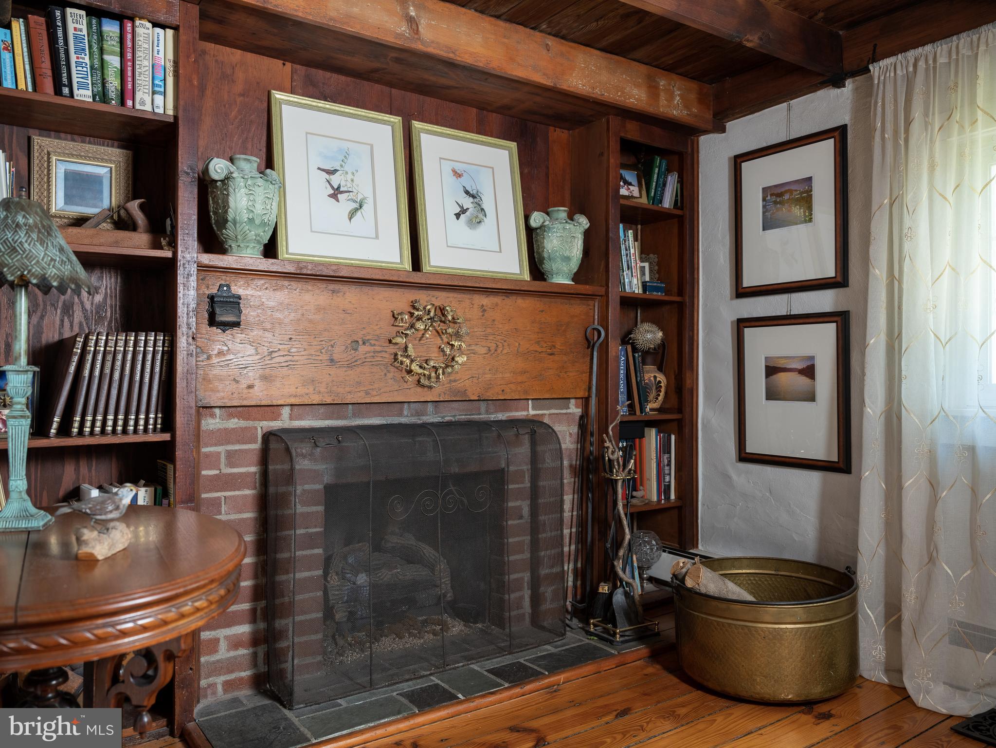6113 Upper York Road New Hope, PA 18938 - Photo 8 of 50 dining room fireplace 1