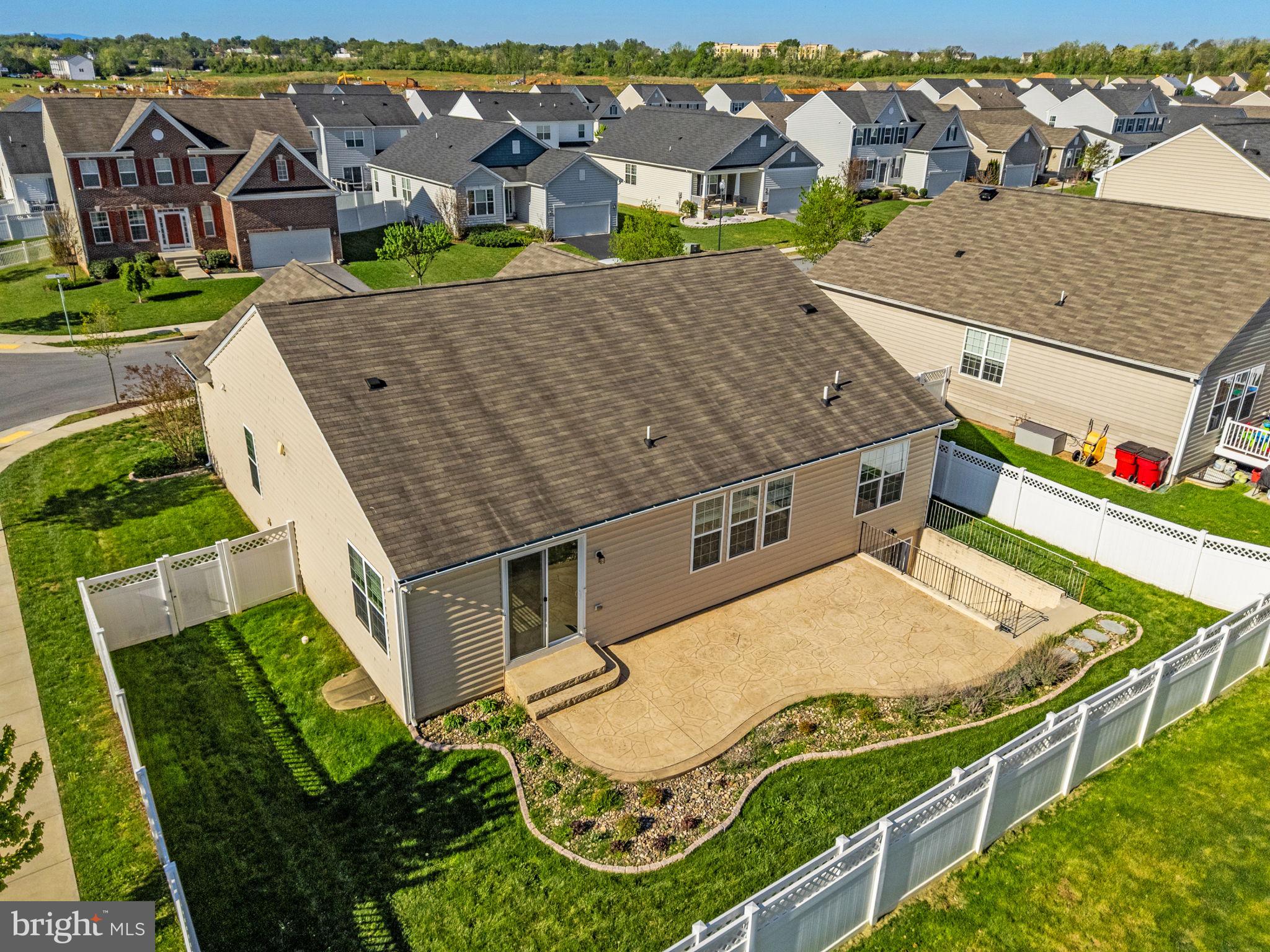 181 Sparkling Brook Road Ranson, WV 25438 - Photo 89 of 101 an aerial view of residential houses with outdoor space