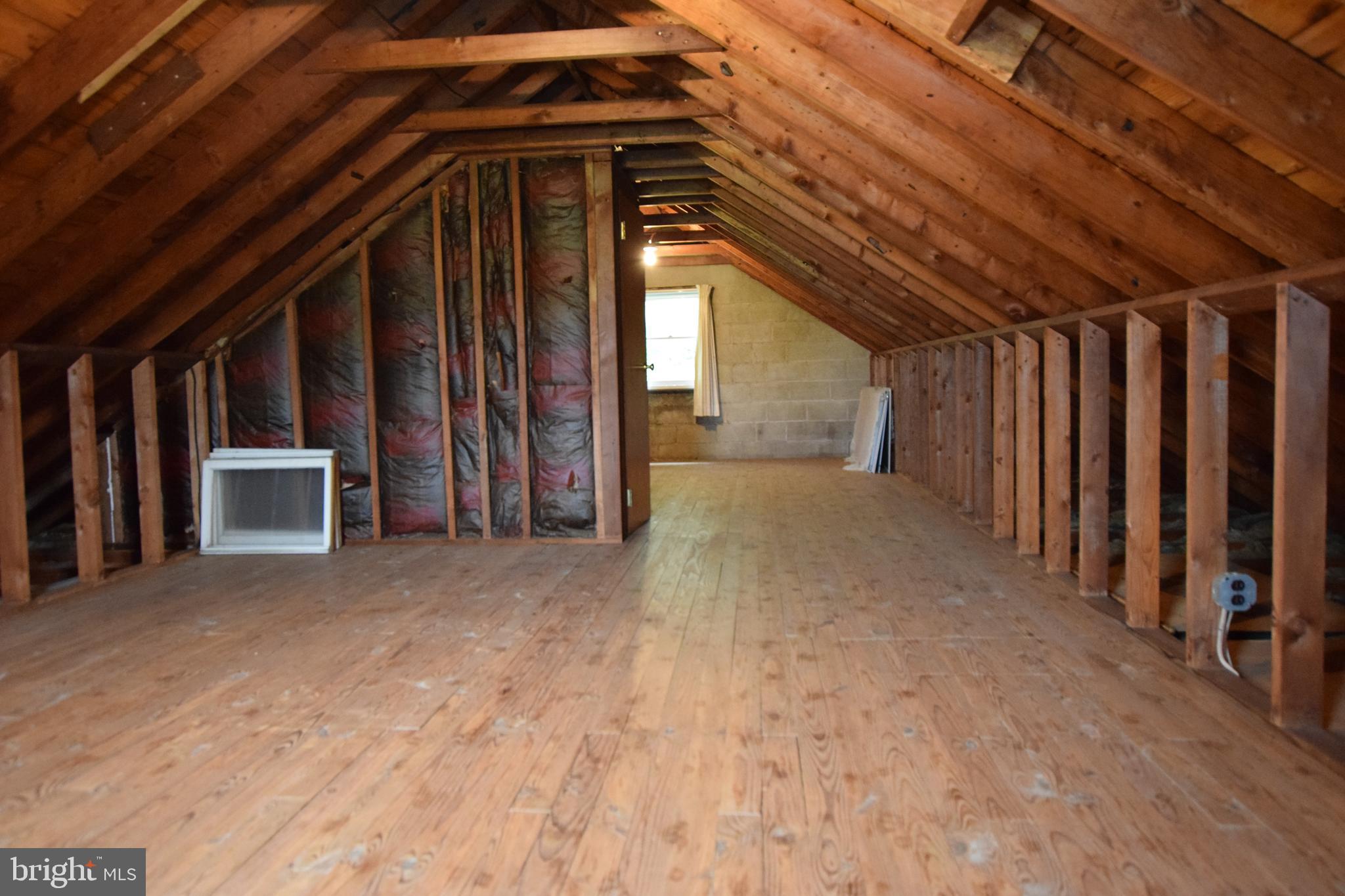 162 Hook Road Westminster, MD 21157 - Photo 27 of 44 Walk up to Large Unfinished Attic