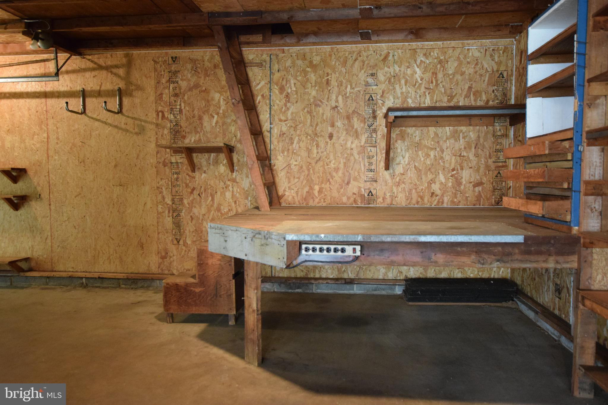 162 Hook Road Westminster, MD 21157 - Photo 43 of 44 Garage Workshop has Stairs to Love