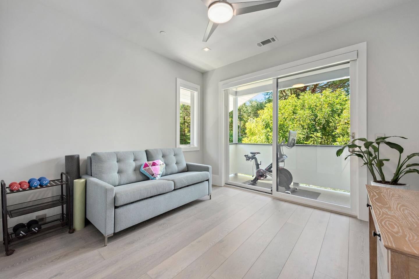 88 Park Drive Atherton, CA 94027 - Photo 20 of 40 a living room with furniture and a large window