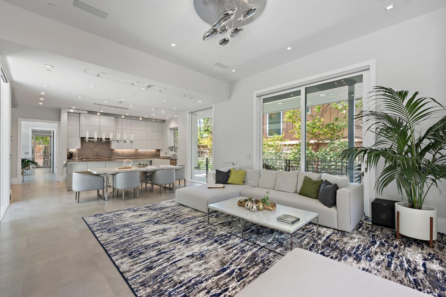 88 Park Drive Atherton, CA 94027 - Photo 10 of 40 a living room with furniture and a large window