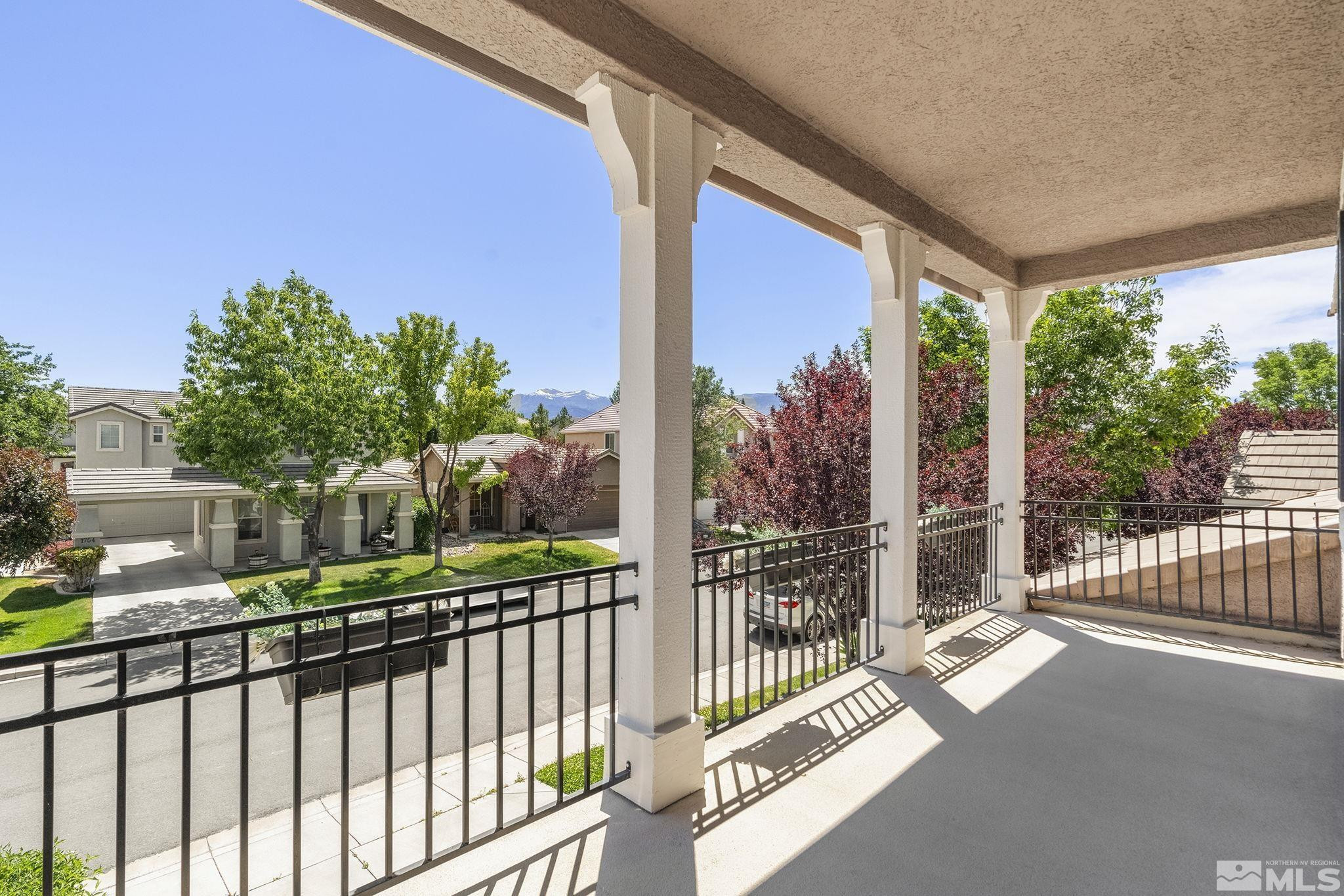 1755 Cavern Drive Reno, NV 89521 - Photo 6 of 25 a view of a street from a balcony