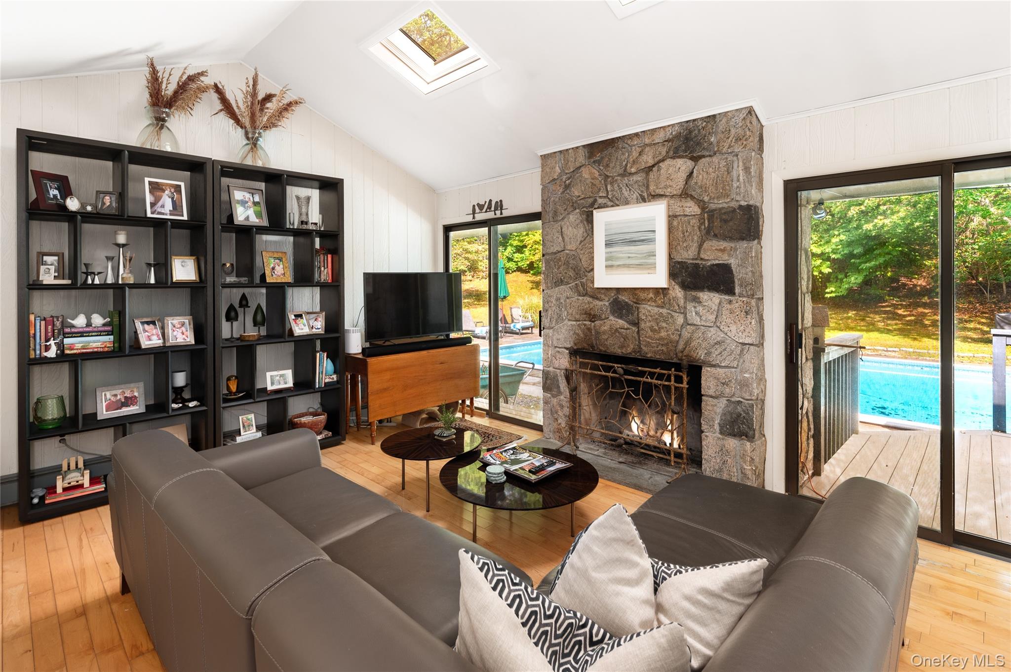 29 Alice Road Mount Kisco, NY 10549 - Photo 14 of 24 family room with fireplace