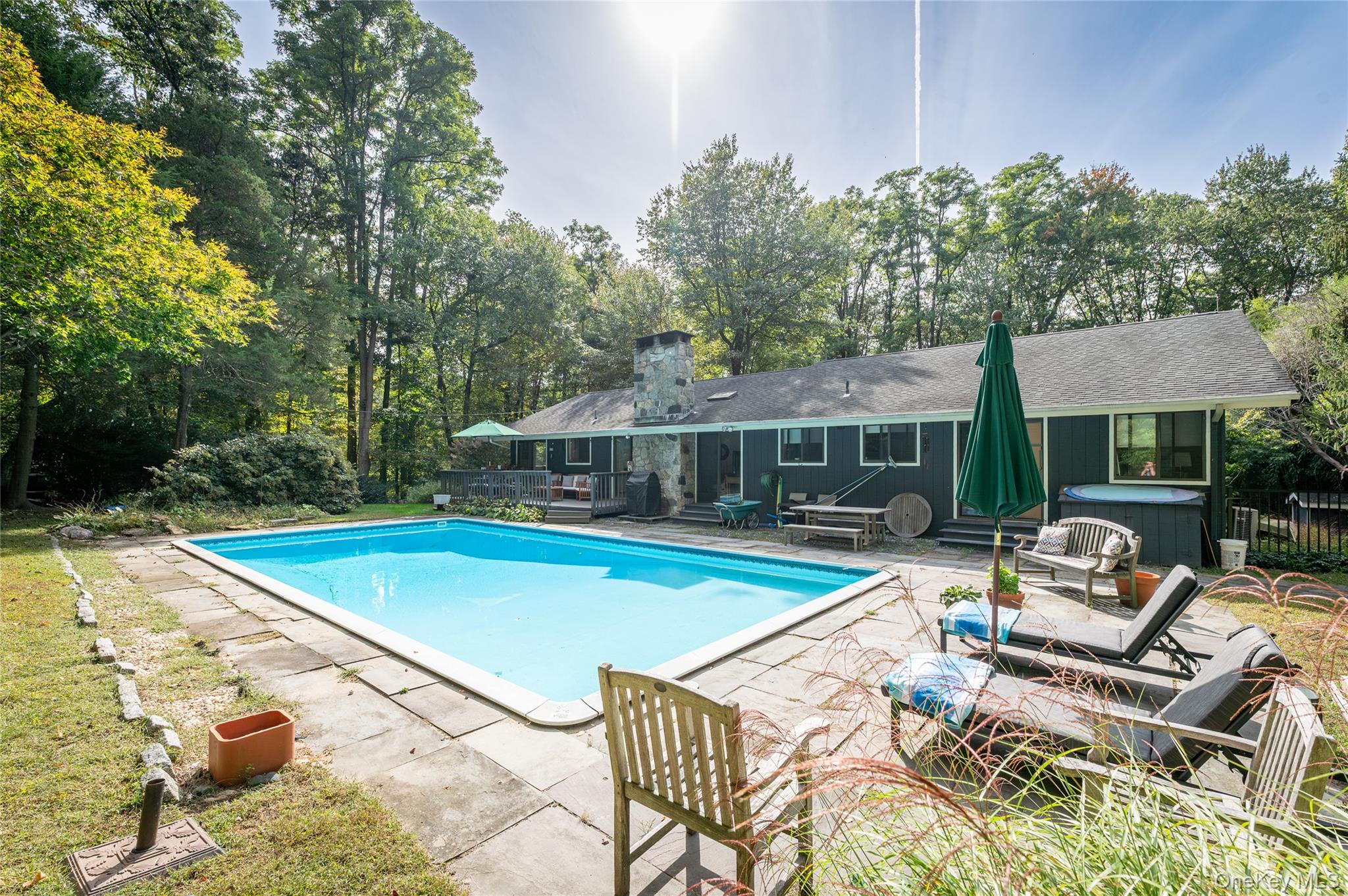 29 Alice Road Mount Kisco, NY 10549 - Photo 4 of 24 Outdoor pool , terrace and patio.