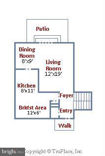 10304 Folk Street Silver Spring, MD 20902 - Photo 24 of 25 Main Level Floorplan