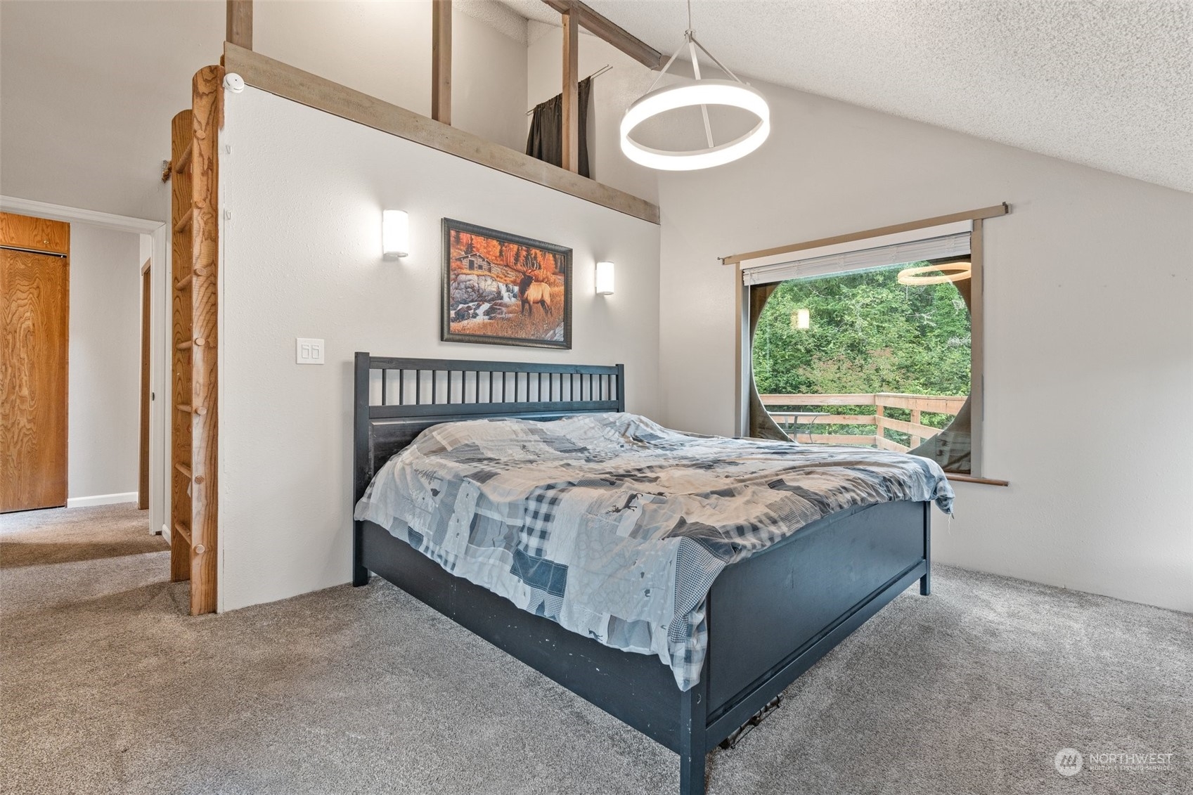 299 Logan Hill Road Chehalis, WA 98532 - Photo 17 of 40 a bedroom with a bed and a window