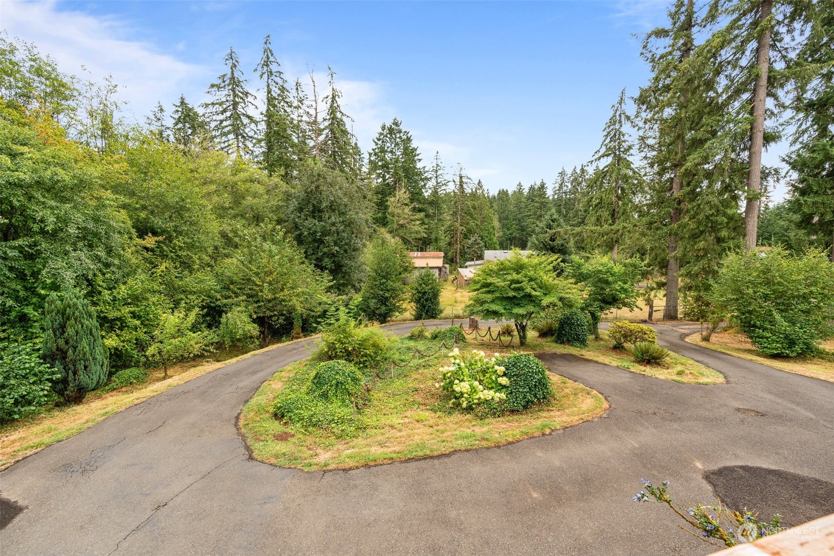 299 Logan Hill Road Chehalis, WA 98532 - Photo 32 of 40 a view of a swimming pool in a backyard