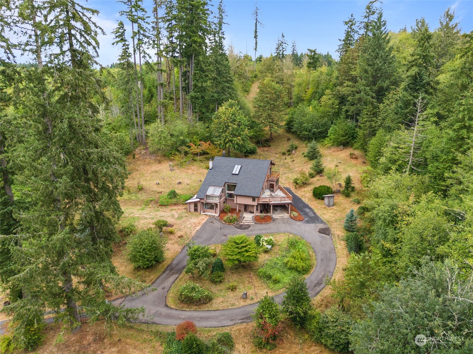 299 Logan Hill Road Chehalis, WA 98532 - Photo 34 of 40 an aerial view of a house with outdoor space