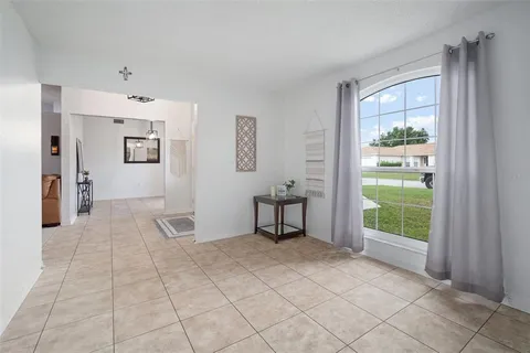 a view of a storage room with a garage