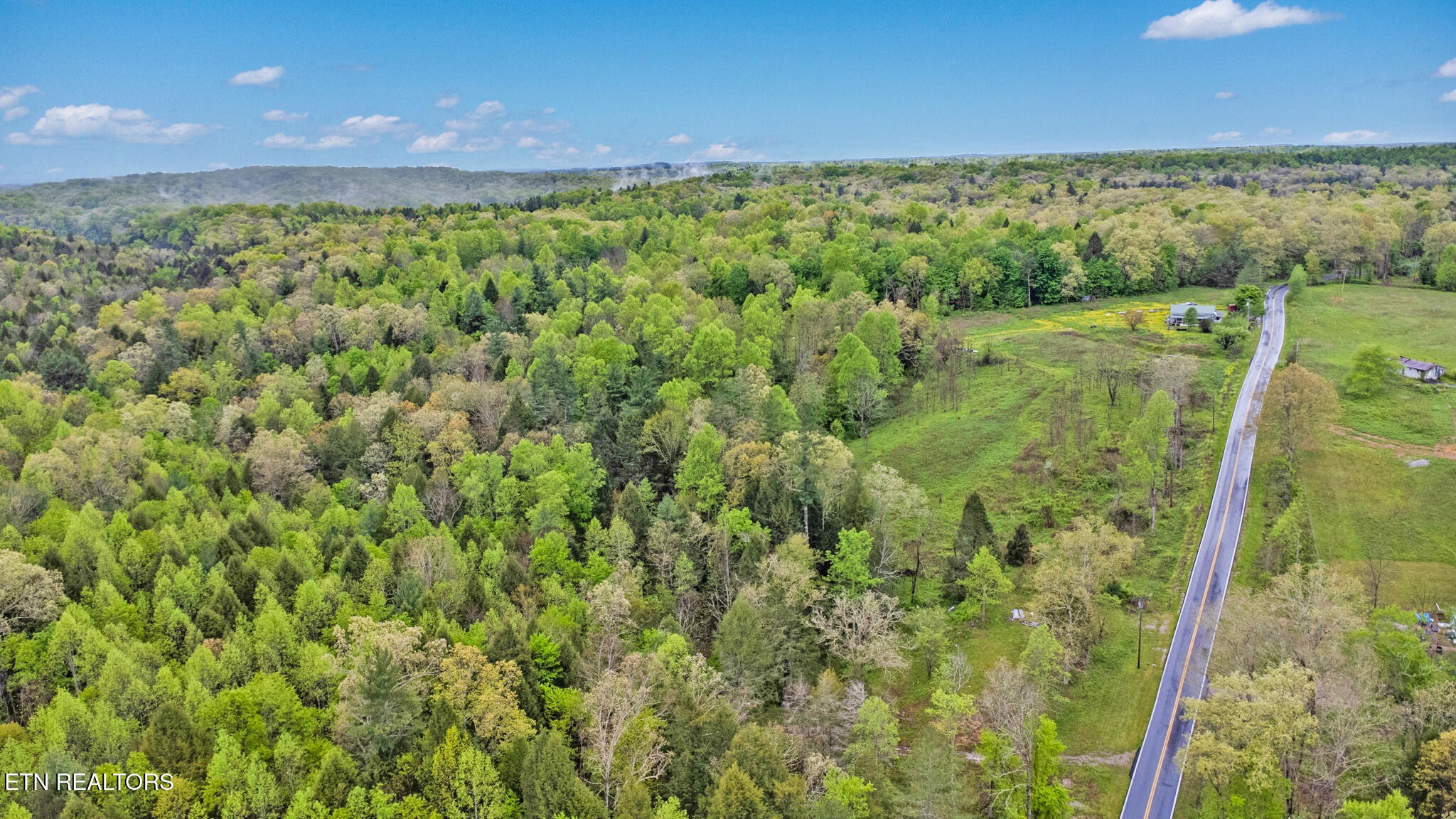 5054 Mt Helen Road Allardt, TN 38504 - Photo 22 of 34 a view of a yard from a balcony
