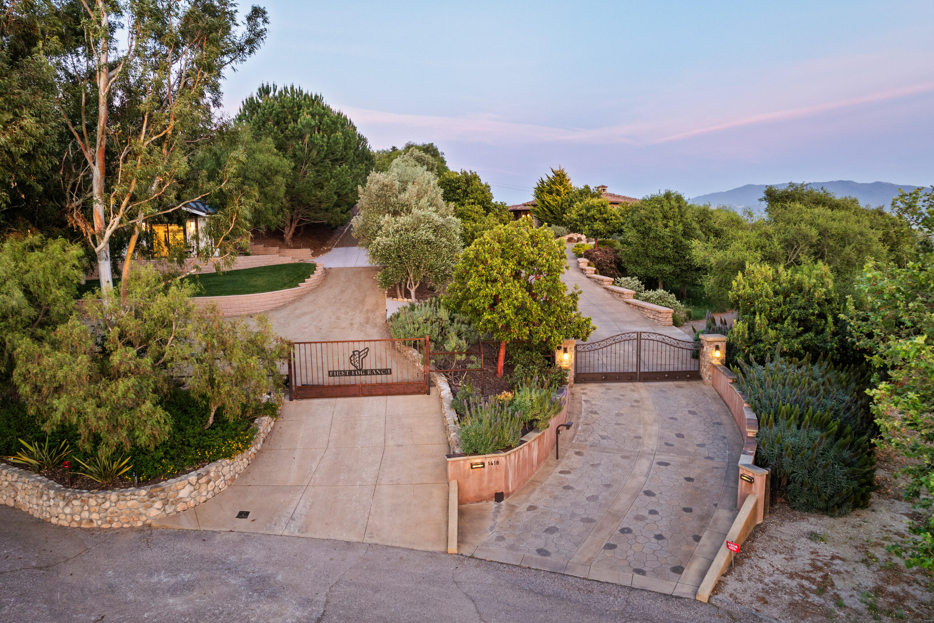 1418 Ribe Road Solvang, CA 93463 - Photo 32 of 46 a view of a pathway both side of building