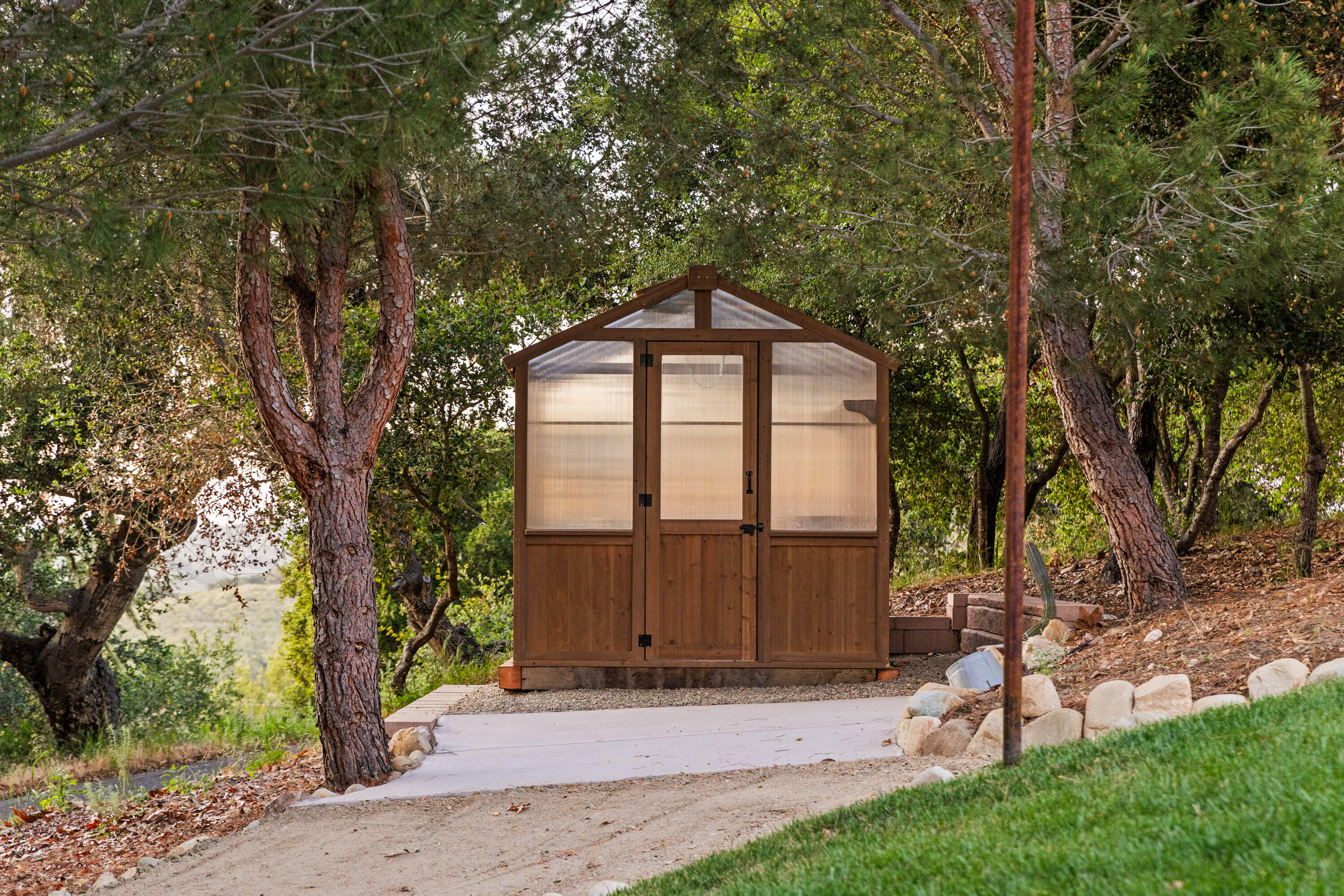 1418 Ribe Road Solvang, CA 93463 - Photo 40 of 46 a front view of a house with a garden