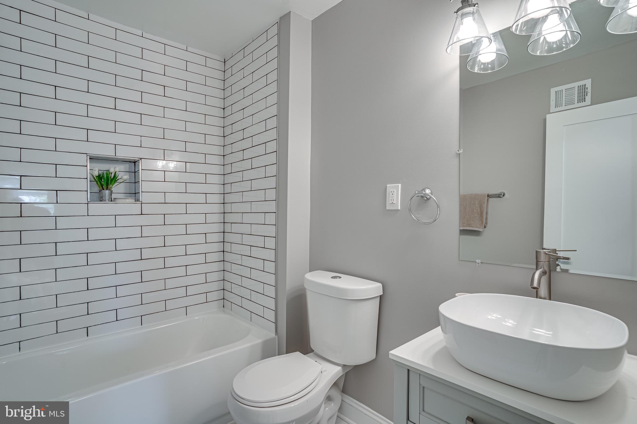 4803 8th Street Northwest Washington, DC 20011 - Photo 33 of 36 Lower Level Full Bath
