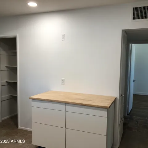 a room with storage