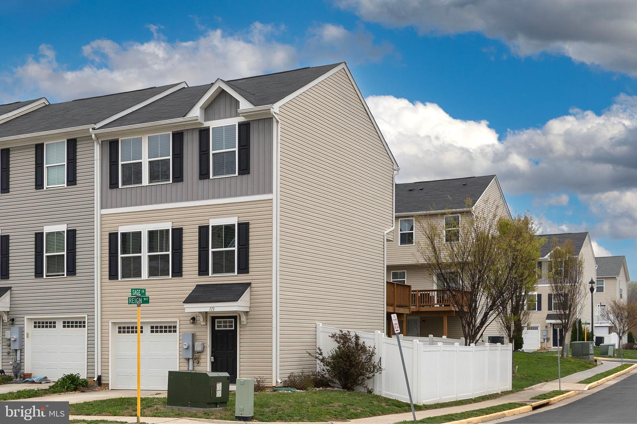 113 Reign Way Winchester, VA 22603 - Photo 34 of 35 a front view of a house with a yard