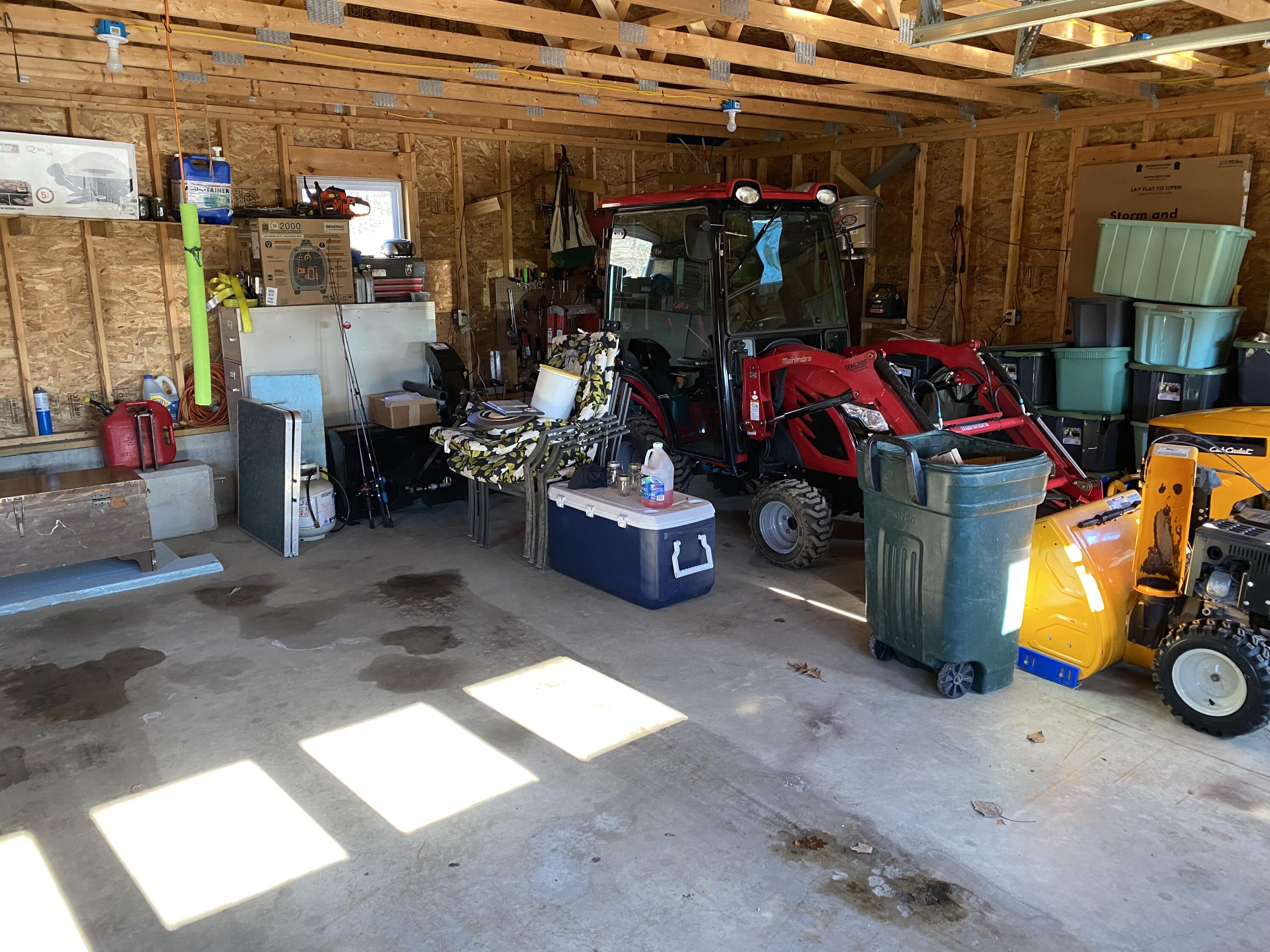 366 Taylor Road Winslow, ME 04901 - Photo 19 of 23 Garage inside