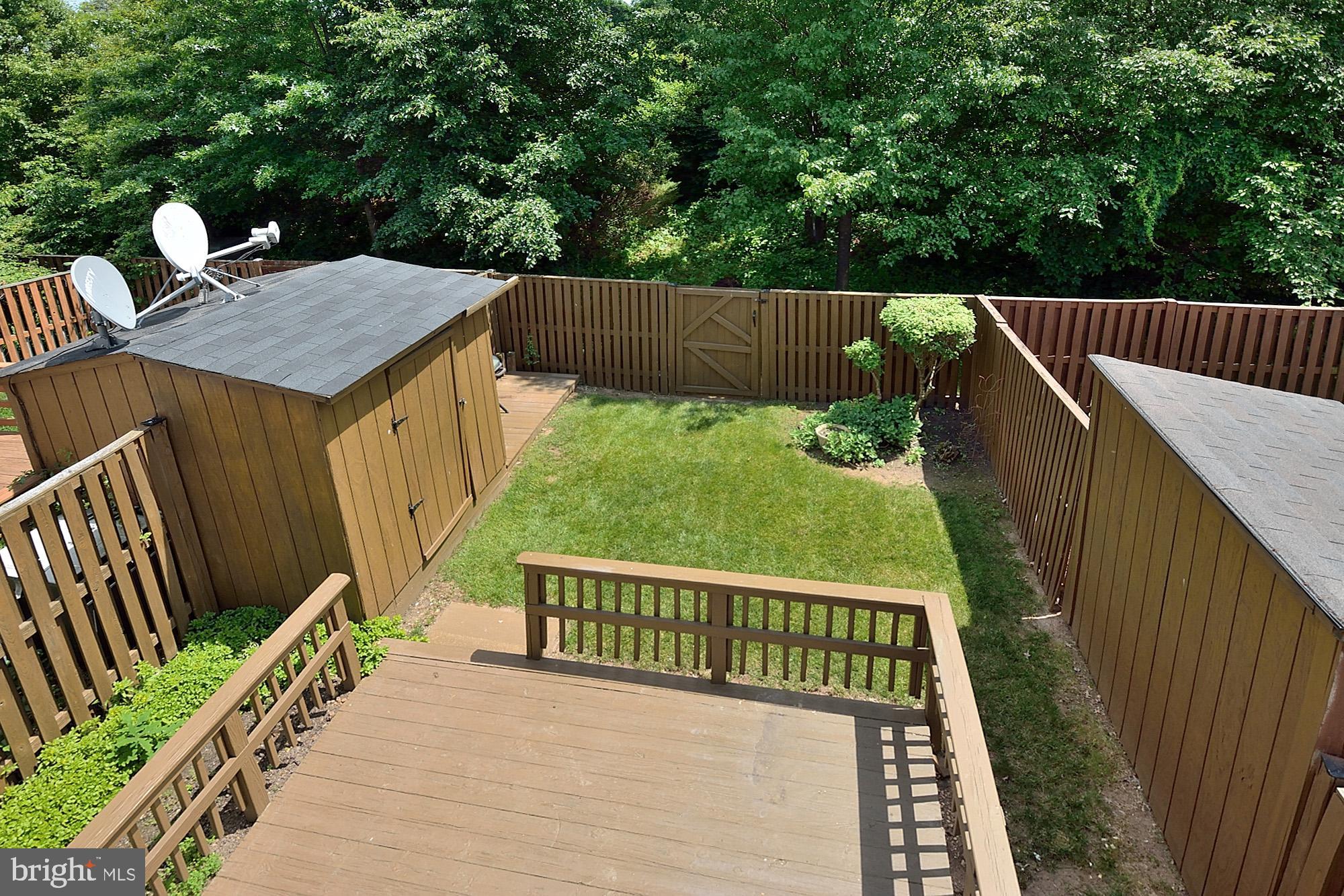 7475 Lone Star Road Lorton, VA 22079 - Photo 19 of 22 View of backyard
