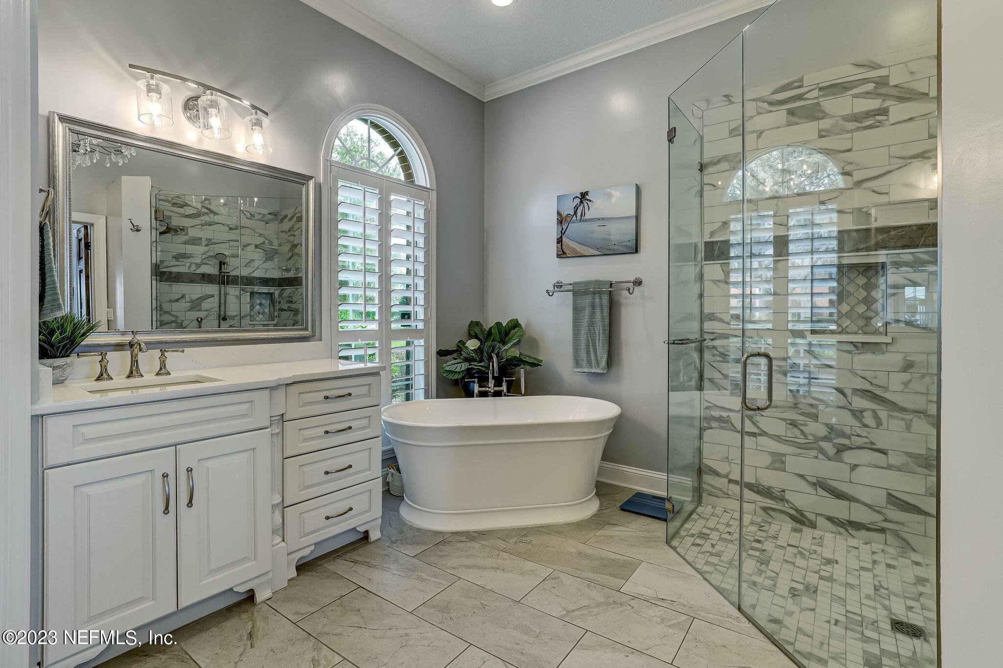 2011 Salt Myrtle Lane Fleming Island, FL 32003 - Photo 40 of 124 Glamour Master Bath