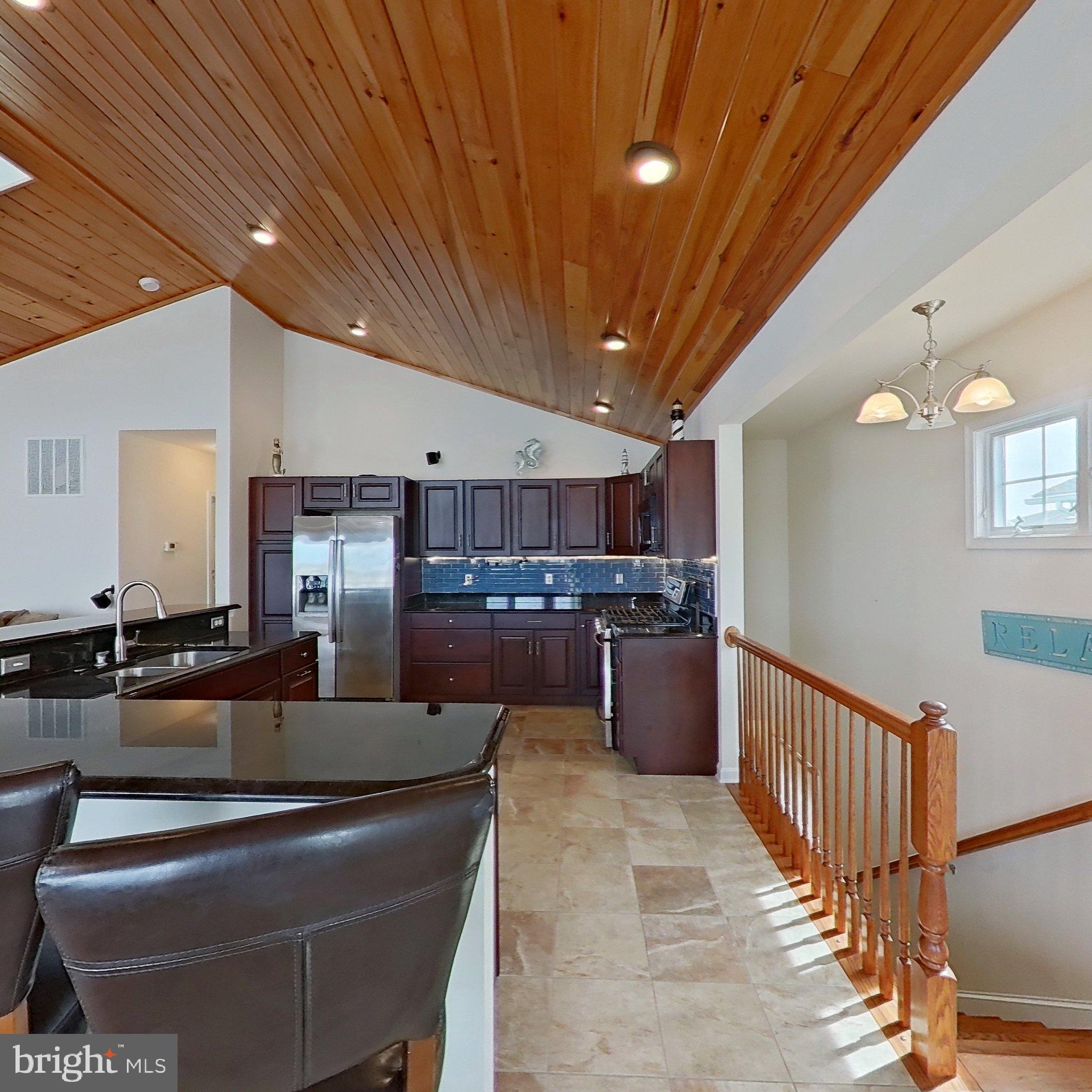 505 South Surf Road Ocean City, MD 21842 - Photo 20 of 49 a kitchen with lots of counter top space