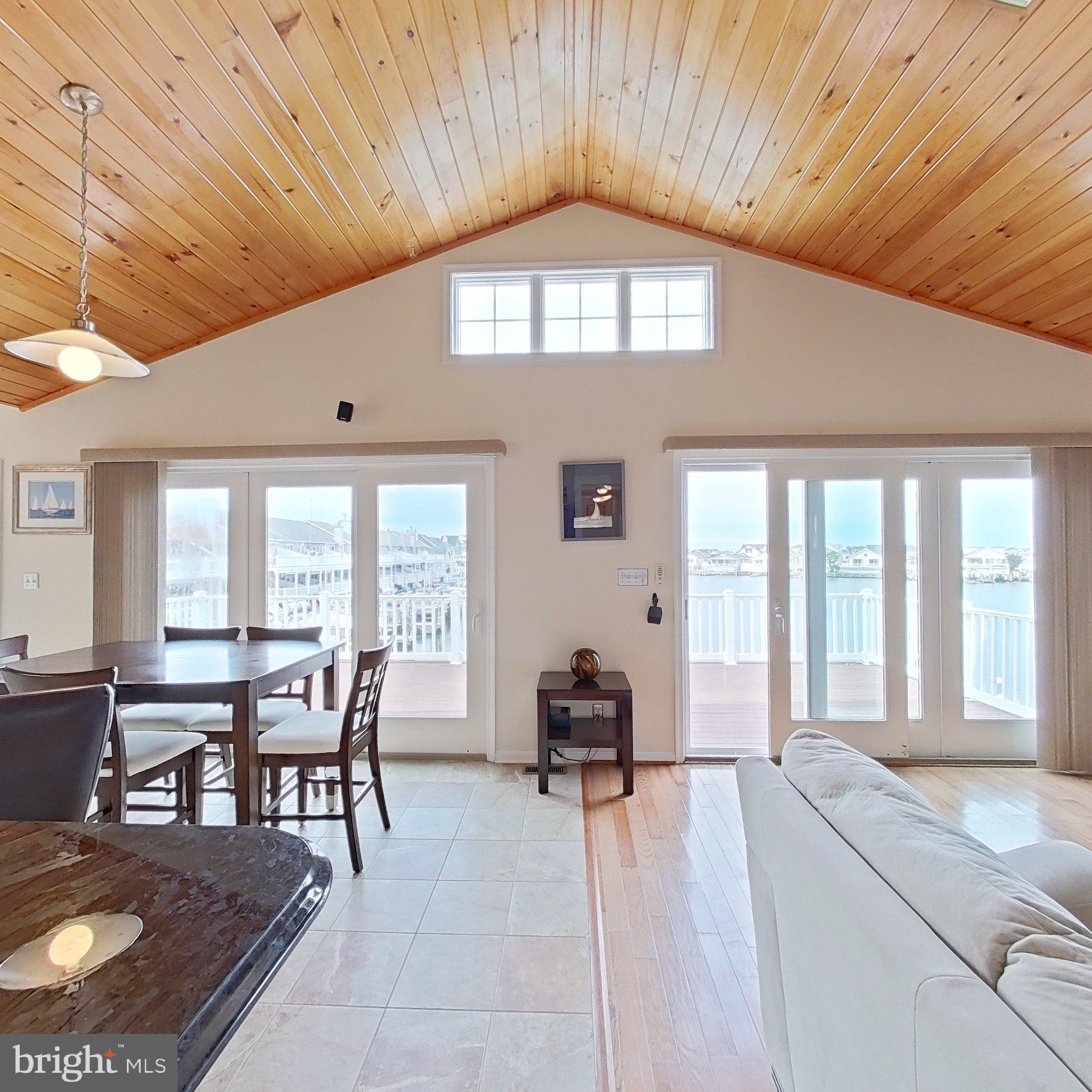 505 South Surf Road Ocean City, MD 21842 - Photo 22 of 49 a view of a dining room with furniture window and outside view