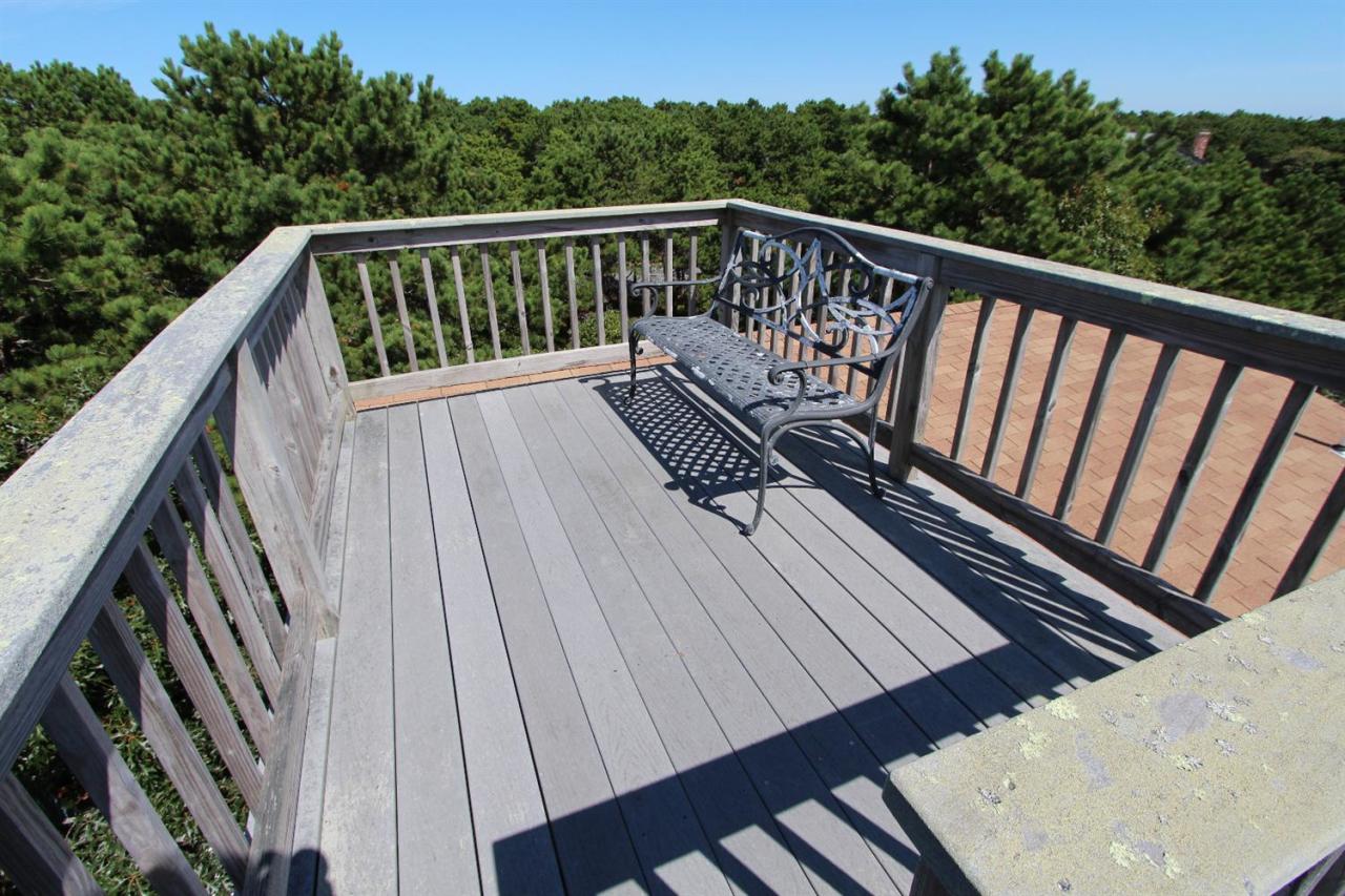 34 Twine Field Road Truro, MA 02666 - Photo 23 of 24 a view of balcony with wooden floor and fence
