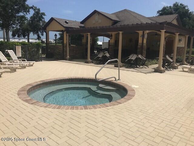 4575 Radiant Way, Unit 102 Melbourne, FL 32901 - Photo 45 of 52 a view of a house with snow on the wall