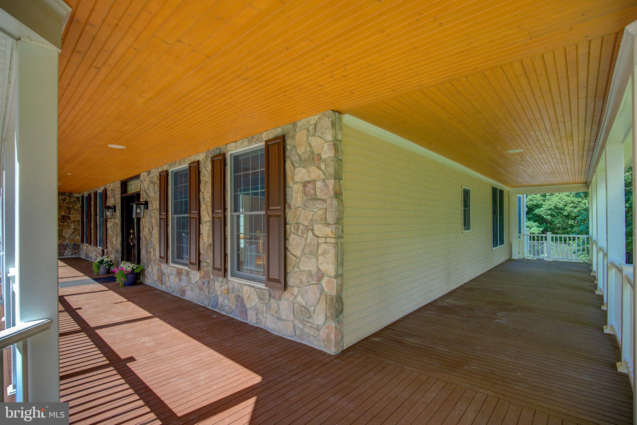 813 Blacks Hill Road Great Falls, VA 22066 - Photo 17 of 92 Inviting & Large Wrap Around Front Porch & Gazebo