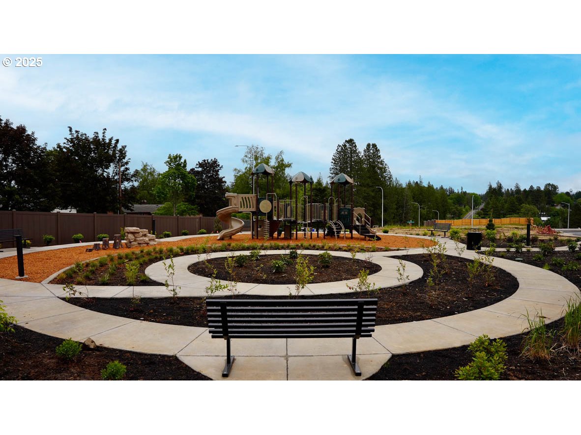 6039 Southeast 15th Street Gresham, OR 97080 - Photo 31 of 34 a swimming pool with outdoor seating and covered with sky view