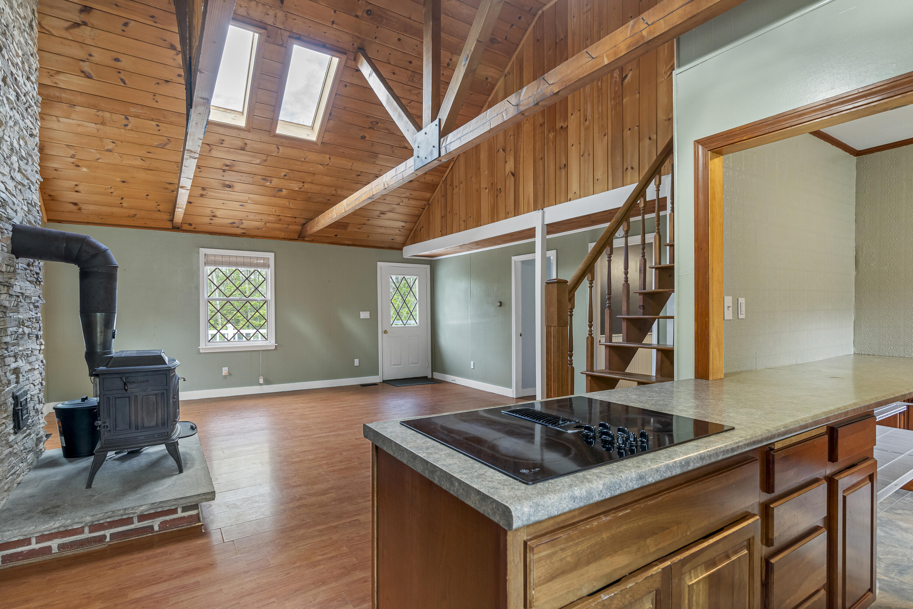 936 Highway 129 Walpole, ME 04573 - Photo 16 of 50 Kitchen view ti Living_Dining area 936 M