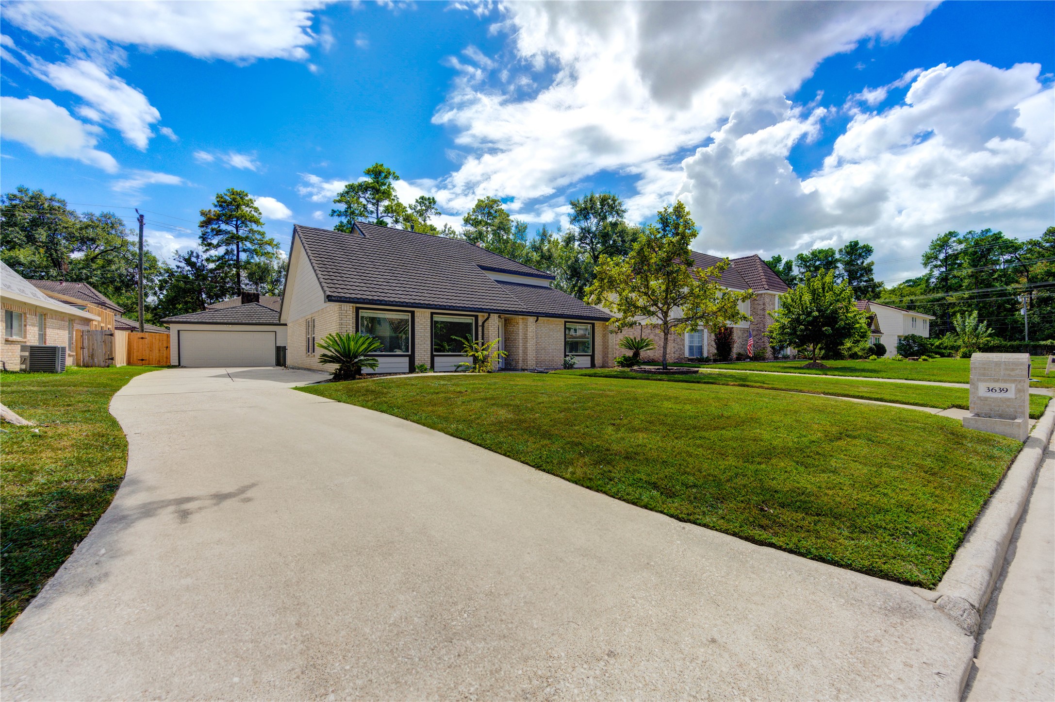 3639 Fir Forest Drive Spring, TX 77388 - Photo 5 of 44 a front view of a house with a yard