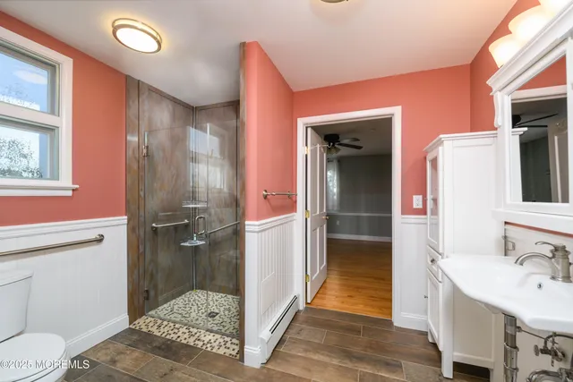 a view of a city with tall buildings