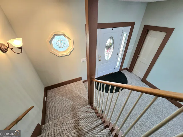 a building view with a outdoor space