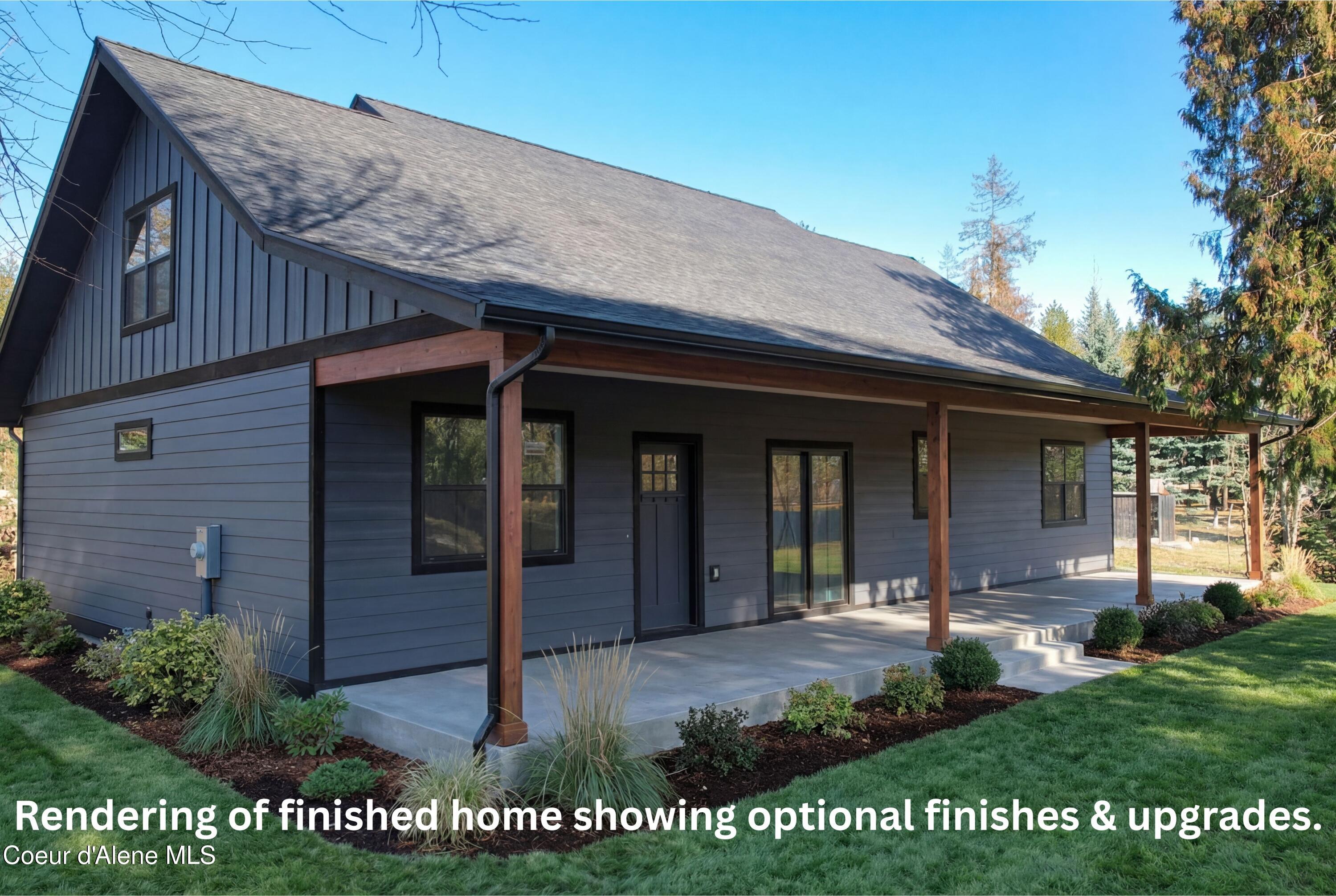 2151 Highland Flts Road Naples, ID 83847 - Photo 9 of 33 Highland Flats Finished Rendering_Rear