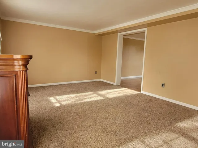 a view of empty room
