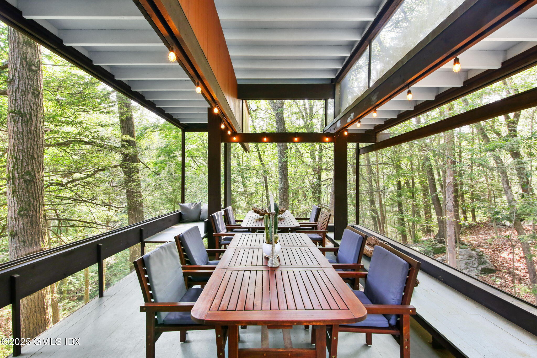 21 Hycliff Road Greenwich, CT 06831 - Photo 9 of 25 a view of balcony with furniture