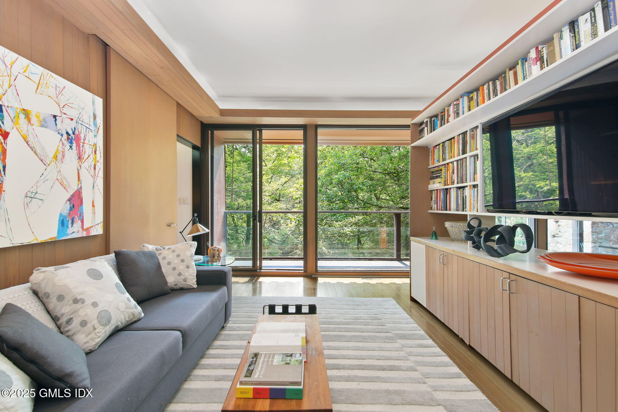 21 Hycliff Road Greenwich, CT 06831 - Photo 10 of 25 a living room with furniture and a large window