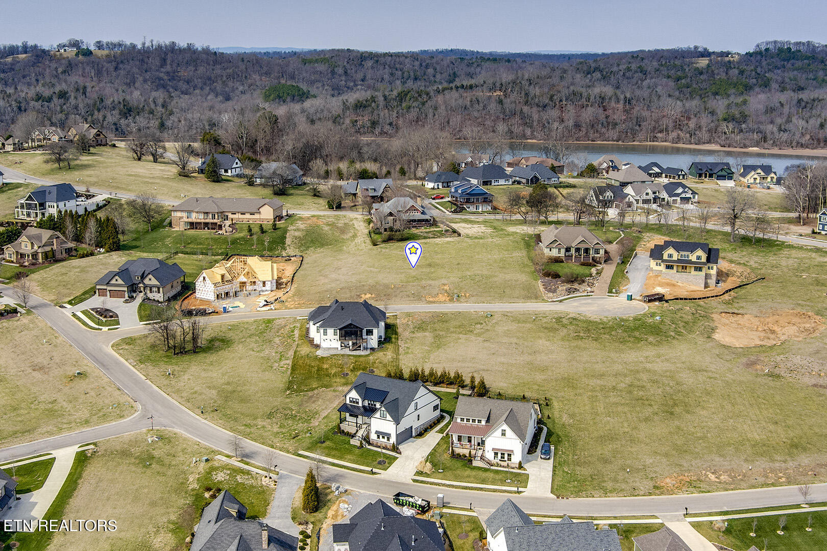 419 Hawks Bend Loudon, TN 37774 - Photo 16 of 47 10_HawksBend_419_LotFrontElevatedWide_N-